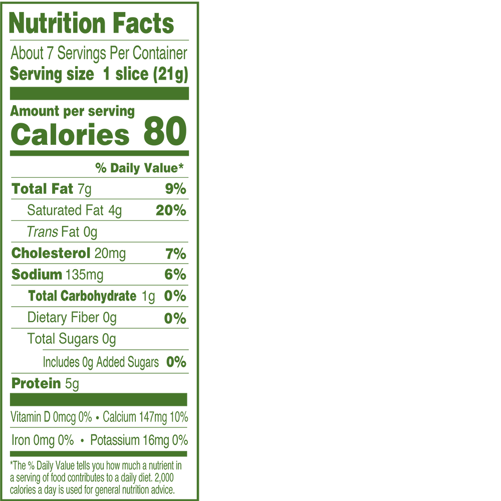 Applegate Organics Mild Cheddar Cheese