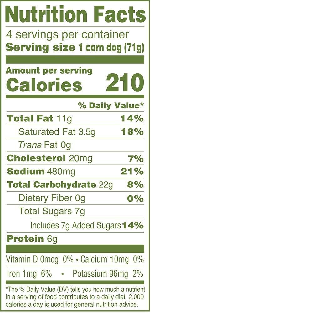Applegate Naturals Gluten Free Beef Corn Dogs