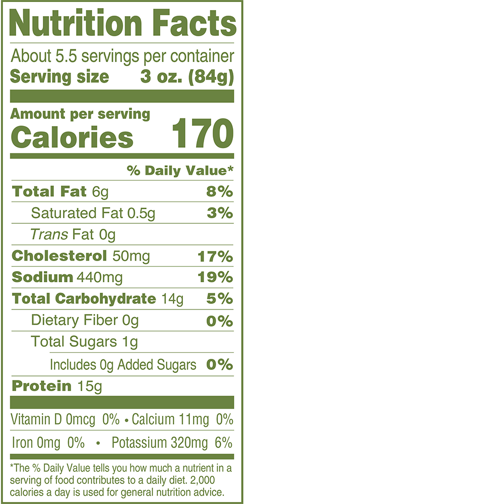 Applegate Naturals Lightly Breaded Popcorn Chicken